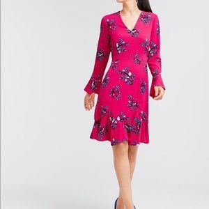 Draper James Pink Magnolia Mockingbird Dress